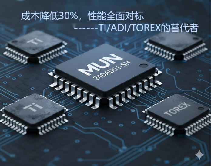 MUN24AD01-SH:TI/ADI/TOREX的替代者